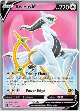 Carta Arceus-V (165/172) do set Astros Cintilantes — Pokémon TCG | Bynx