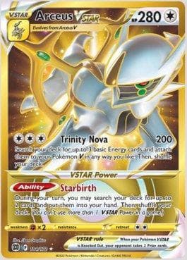 Carta Arceus-VSTAR (184/172) do set Astros Cintilantes — Pokémon TCG | Bynx