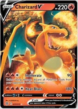 Charizard-V (17/172) — Astros Cintilantes