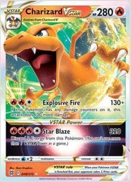 Charizard-VSTAR (18/172) — Astros Cintilantes