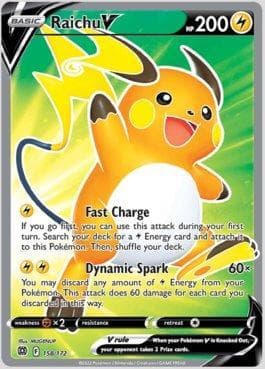 Raichu-V (158/172) — Astros Cintilantes