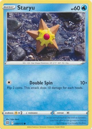 Carta Staryu (30/172) do set Astros Cintilantes — Pokémon TCG | Bynx