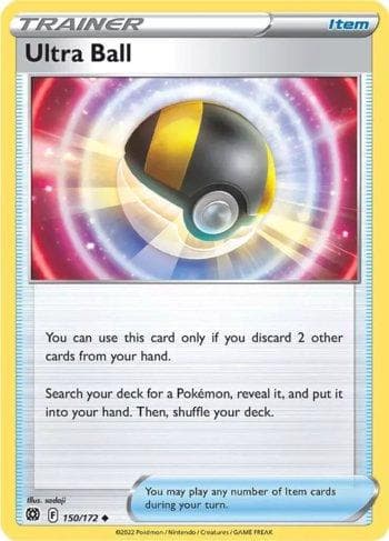 Carta Ultra Ball (150/172) do set Astros Cintilantes — Pokémon TCG | Bynx
