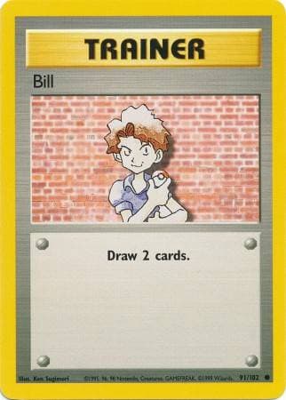 Carta Bill (91/102) do set Coleção Básica — Pokémon TCG | Bynx