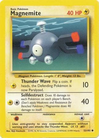 Magnemite (53/102) — Coleção Básica