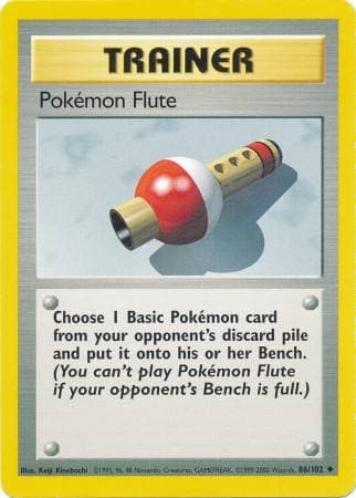 Pokémon Flute (86/102) — Coleção Básica