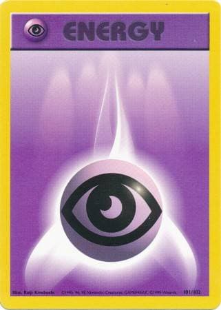 Carta Psychic Energy (101/102) do set Coleção Básica — Pokémon TCG | Bynx