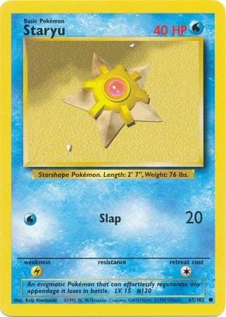 Staryu (65/102) — Coleção Básica