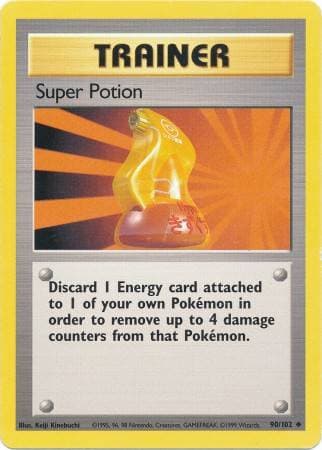 Carta Super Potion (90/102) do set Coleção Básica — Pokémon TCG | Bynx