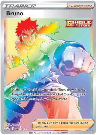 Carta Bruno (172/163) do set Estilos de Batalha — Pokémon TCG | Bynx