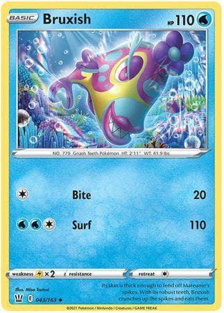 Carta Bruxish (43/163) do set Estilos de Batalha — Pokémon TCG | Bynx