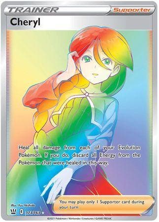Carta Cheryl (173/163) do set Estilos de Batalha — Pokémon TCG | Bynx