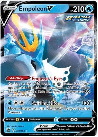Empoleon-V (40/163) — Estilos de Batalha