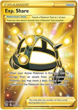 Carta Exp. Share (180/163) do set Estilos de Batalha — Pokémon TCG | Bynx