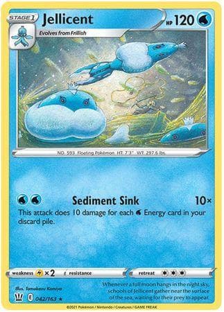 Carta Jellicent (42/163) do set Estilos de Batalha — Pokémon TCG | Bynx
