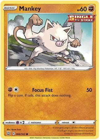 Mankey (66/163) — Estilos de Batalha