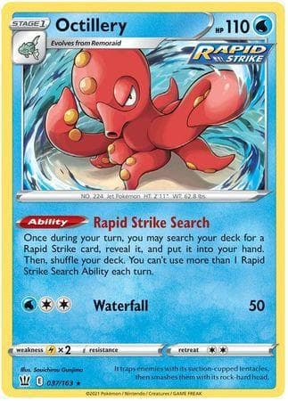 Octillery (37/163) — Estilos de Batalha