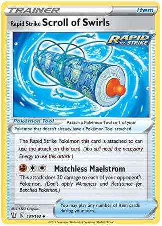 Rapid Strike Scroll of Swirls (131/163) — Estilos de Batalha
