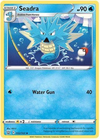 Carta Seadra (32/163) do set Estilos de Batalha — Pokémon TCG | Bynx