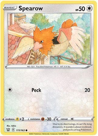 Spearow (111/163) — Estilos de Batalha