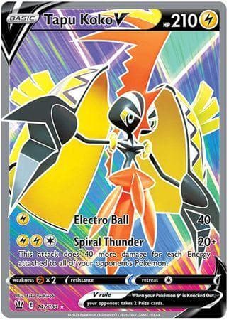 Tapu Koko-V (147/163) — Estilos de Batalha