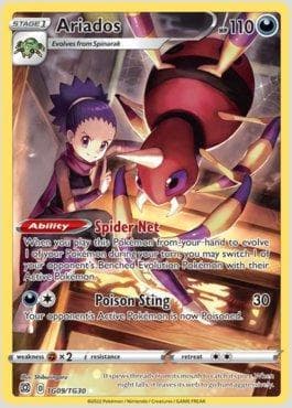 Ariados (TG09/TG30) — Astros Cintilantes - Galeria de Treinadores