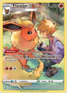 Flareon (TG01/TG30) — Astros Cintilantes - Galeria de Treinadores