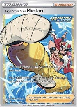 Rapid Strike Style Mustard (TG27/TG30) — Astros Cintilantes - Galeria de Treinadores