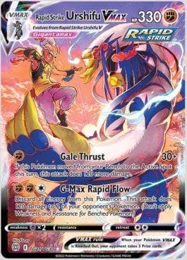 Carta Rapid Strike Urshifu-VMAX (TG21/TG30) do set Astros Cintilantes - Galeria de Treinadores — Pokémon TCG | Bynx