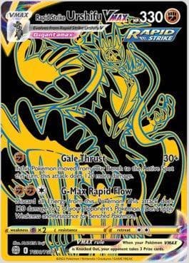 Carta Rapid Strike Urshifu-VMAX (TG30/TG30) do set Astros Cintilantes - Galeria de Treinadores — Pokémon TCG | Bynx