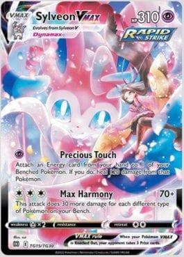 Carta Sylveon-VMAX (TG15/TG30) do set Astros Cintilantes - Galeria de Treinadores — Pokémon TCG | Bynx