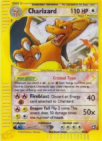 Charizard (9/12) — Box Topper