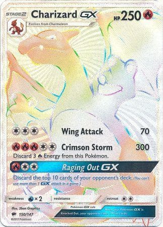 Charizard-GX (150/147) — Sombras Ardentes