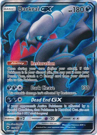 Carta Darkrai-GX (139/147) do set Sombras Ardentes — Pokémon TCG | Bynx