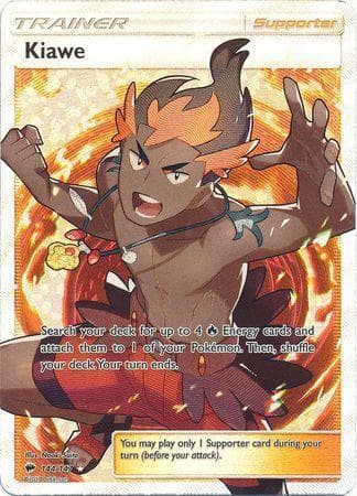 Carta Kiawe (144/147) do set Sombras Ardentes — Pokémon TCG | Bynx