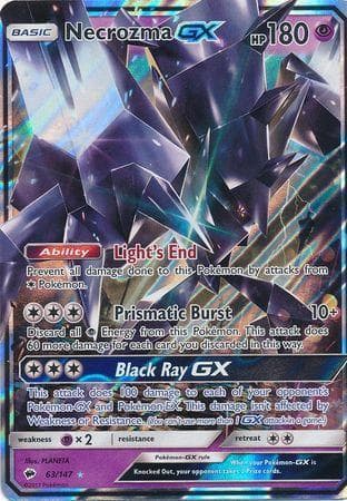 Necrozma-GX (63/147) — Sombras Ardentes