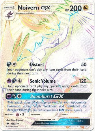 Noivern-GX (160/147) — Sombras Ardentes