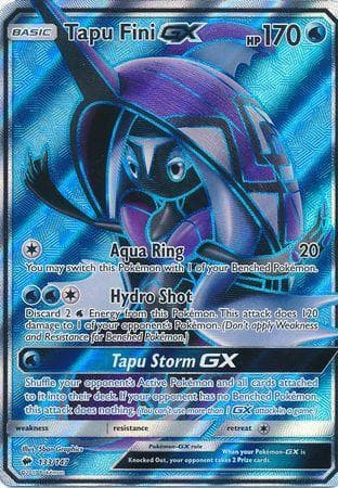 Carta Tapu Fini-GX (133/147) do set Sombras Ardentes — Pokémon TCG | Bynx
