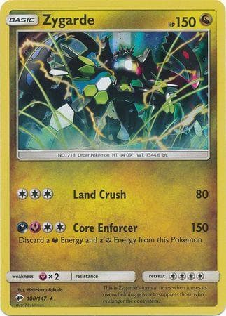 Zygarde (100/147) — Sombras Ardentes