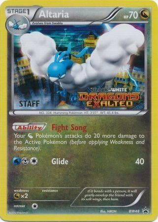 Carta Altaria - STAFF (BW48/99) do set Black & White Promos — Pokémon TCG | Bynx
