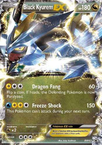 Black Kyurem-EX (BW62/99) — Black & White Promos