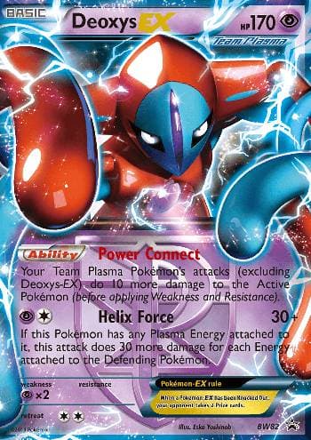 Carta Deoxys-EX (BW82/99) do set Black & White Promos — Pokémon TCG | Bynx