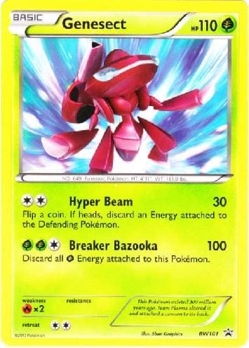 Genesect (BW101/99) — Black & White Promos