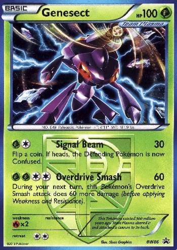 Carta Genesect (BW86/99) do set Black & White Promos — Pokémon TCG | Bynx