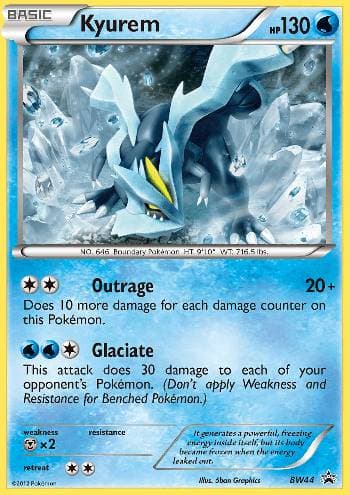 Carta Kyurem (BW44/99) do set Black & White Promos — Pokémon TCG | Bynx