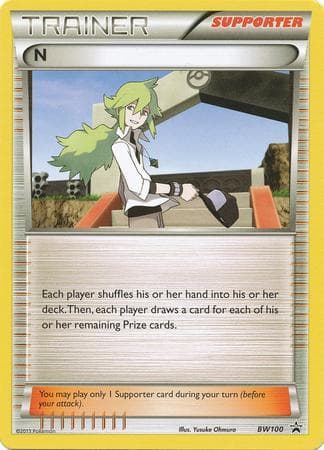 Carta N (BW100/99) do set Black & White Promos — Pokémon TCG | Bynx