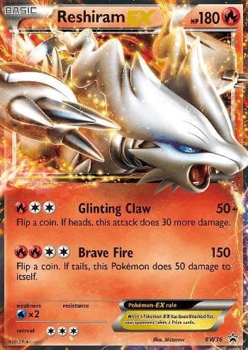 Reshiram-EX (BW36/99) — Black & White Promos