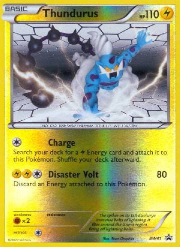 Thundurus (BW41/99) — Black & White Promos