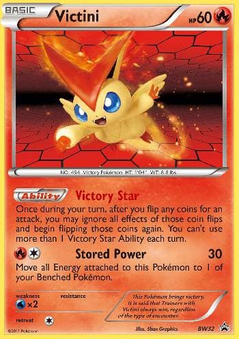 Carta Victini (BW32/99) do set Black & White Promos — Pokémon TCG | Bynx