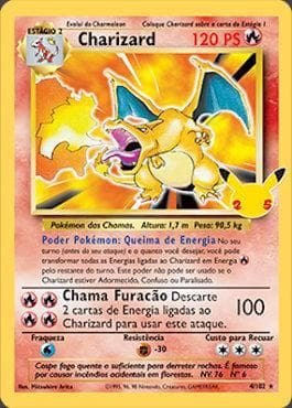 Charizard (02/25) — Coleção Clássica de Celebrações